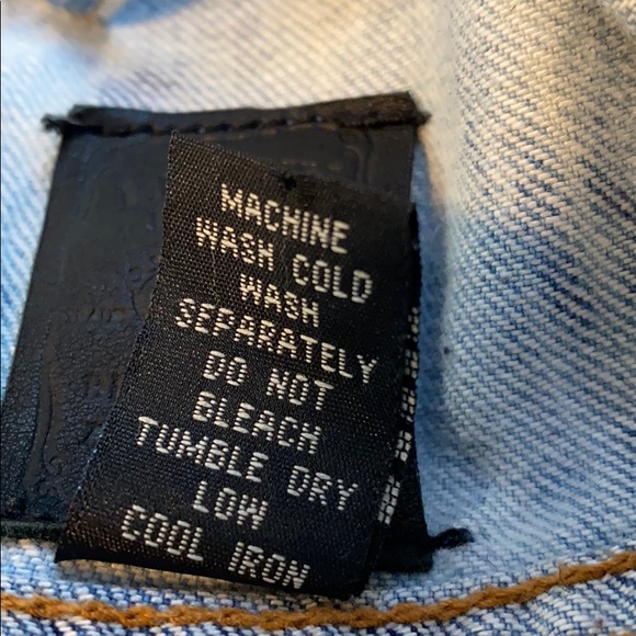 Lucky Brand Jean Jacket bleach-dyed jean jacket - Picture 8 of 9